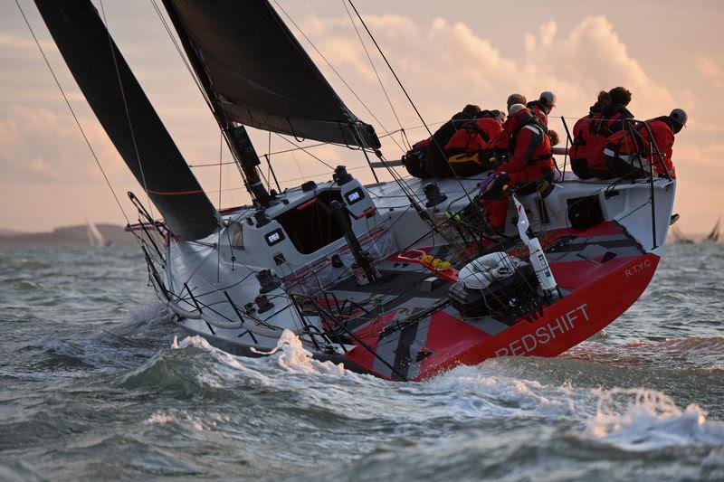 Ed Fishwick's GP42 Redshift photo copyright Rick Tomlinson / RORC taken at Royal Ocean Racing Club and featuring the GP42 class