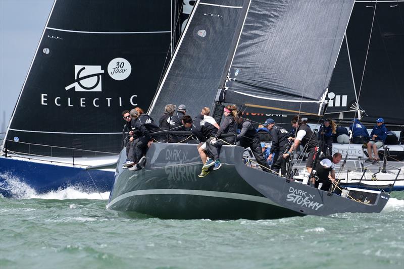 Ian Atkins' GP 42 Dark ‘N' Stormy photo copyright Rick Tomlinson taken at Royal Ocean Racing Club and featuring the GP42 class