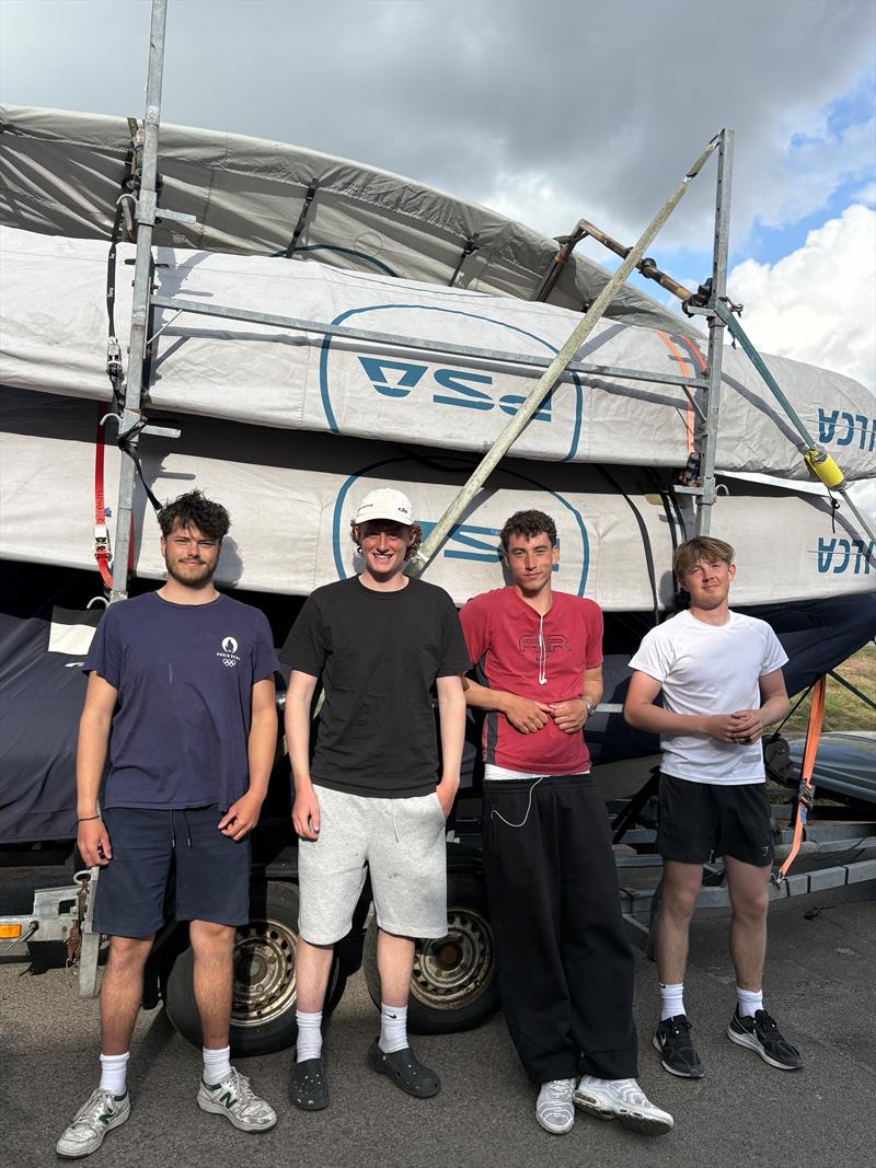 British Youth Sailing Team at the Warnemünde EurILCA Europa Cup photo copyright GP Watercraft taken at  and featuring the  class