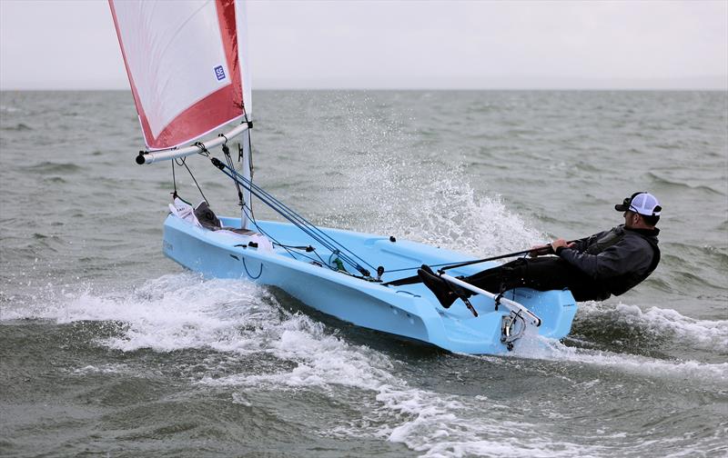 Liam Pardy sailing the FD Future in the Solent - photo © Mark Jardine