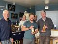 Nigel Walbank & Lewis Coppinger win the 'Chocolate Smiths' Gin Handicap Pursuit Race at Staunton Harold
