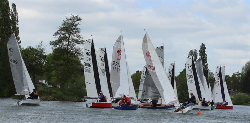 Graduate nationals at Chipstead day 3 photo copyright Tim Harper taken at Chipstead Sailing Club and featuring the Graduate class