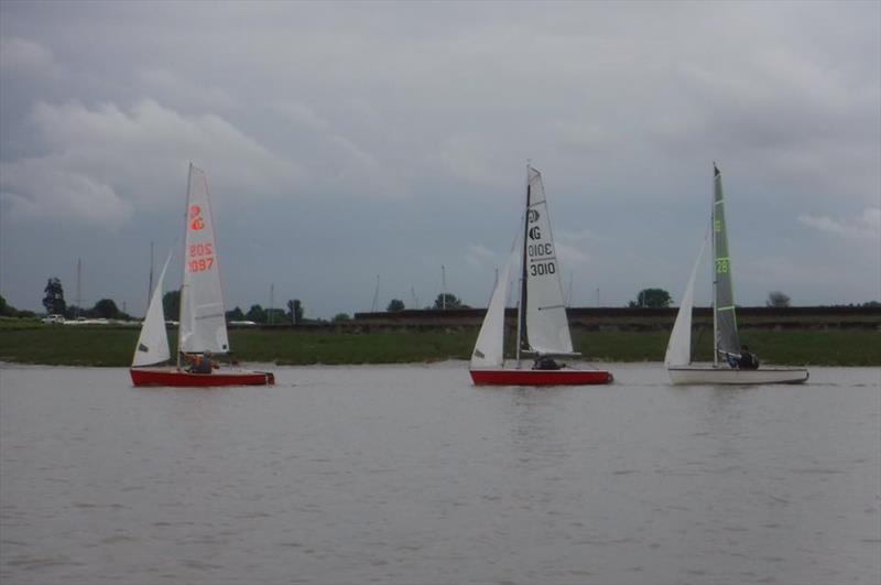 Thornbury Graduate Open photo copyright Julie Baker taken at Thornbury Sailing Club and featuring the Graduate class