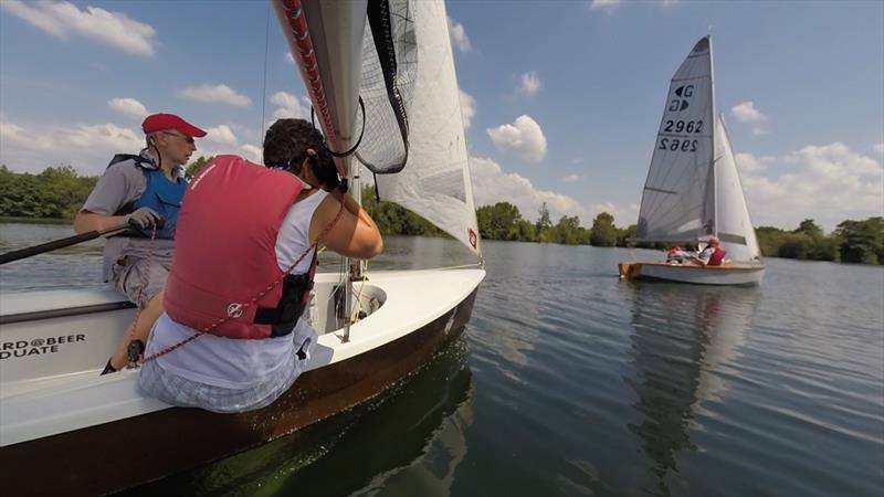 Chipstead Graduate Open  photo copyright Bob Murrell taken at Chipstead Sailing Club and featuring the Graduate class