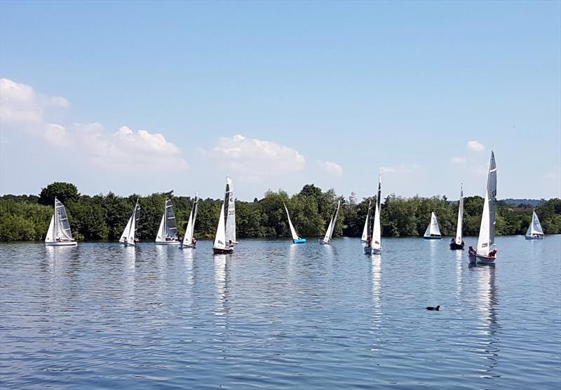 Chipstead Graduate Open  photo copyright Vic Wynn taken at Chipstead Sailing Club and featuring the Graduate class