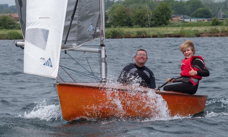 Graduate Nationals during the Notts County SC Spring Regatta photo copyright David Eberlin / Notts County SC taken at Notts County Sailing Club and featuring the Graduate class