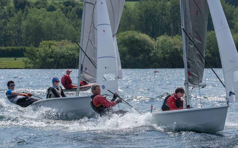 Graduate Nationals during the Notts County SC Spring Regatta photo copyright David Eberlin / Notts County SC taken at Notts County Sailing Club and featuring the Graduate class