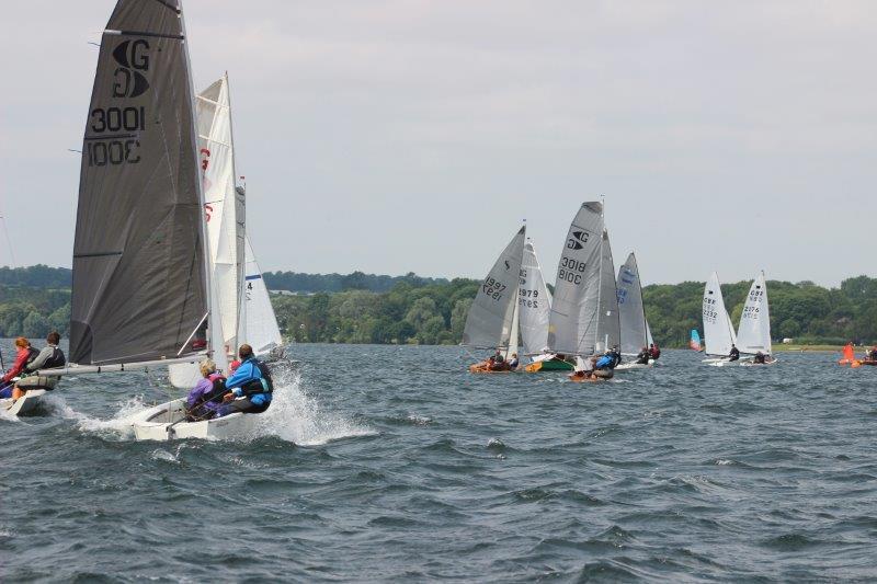 Graduate Nationals at Rutland photo copyright Alistair Roaf taken at Rutland Sailing Club and featuring the Graduate class