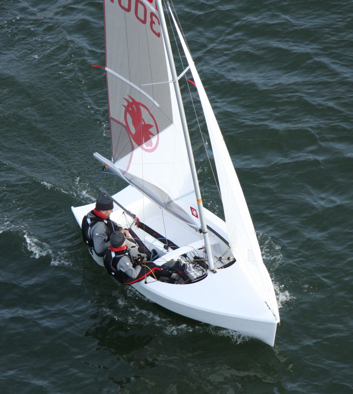 Stephen Cockerill & Harry Kennedy win the 2010 British Sailing Battle of the Classes photo copyright Mark Jardine taken at  and featuring the Graduate class