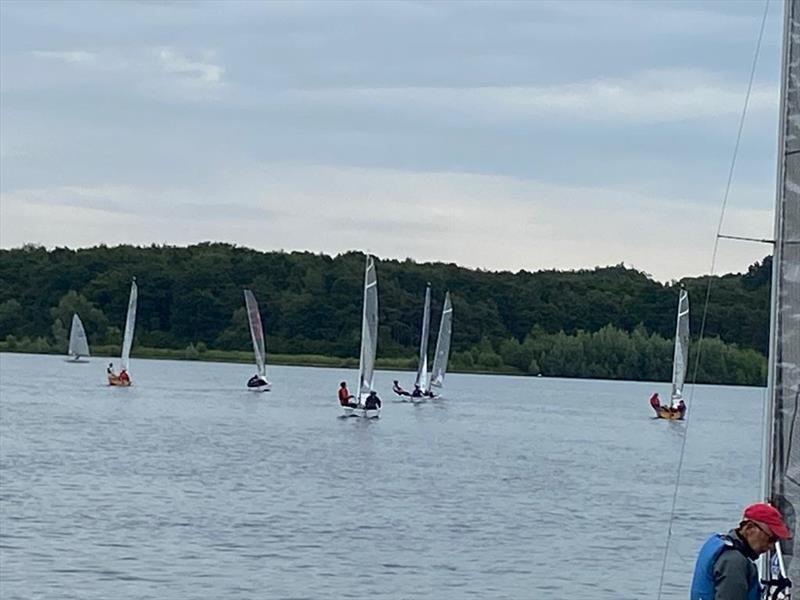 Graduate Nationals Day 1 photo copyright Carolyn Lewis taken at Northampton Sailing Club and featuring the Graduate class