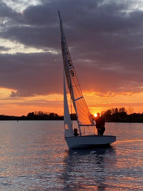 Chase Sailing Club Wednesday Series 2024 photo copyright Dave Watkins taken at Chase Sailing Club and featuring the Graduate class