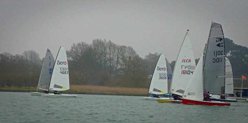 Chichester YC 2026 Snowflake Series day 5 photo copyright Kathy McHale and Katie Merryfield-Day taken at Chichester Yacht Club and featuring the Graduate class