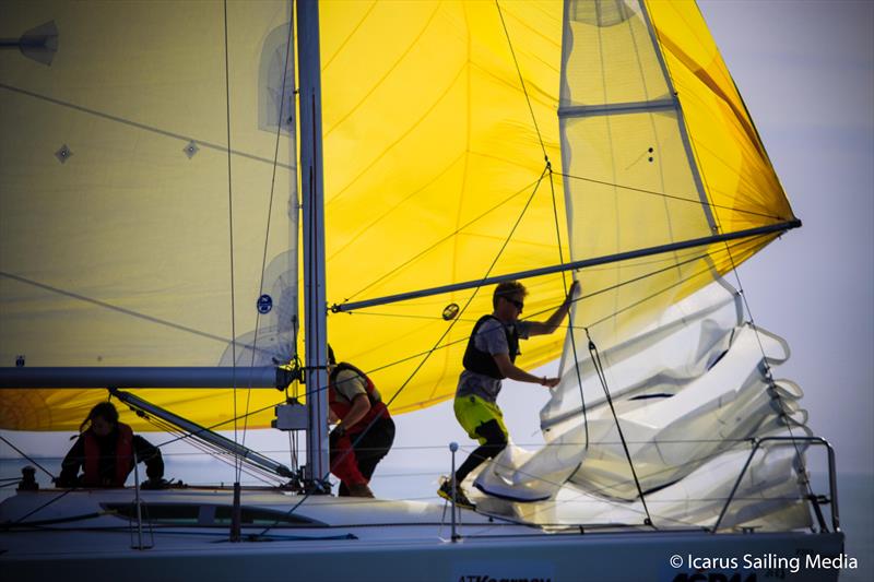 34th Student Yachting World Cup day 4 photo copyright Icarus Sailing Media taken at Société des Régates Rochelaises and featuring the Grand Surprise class