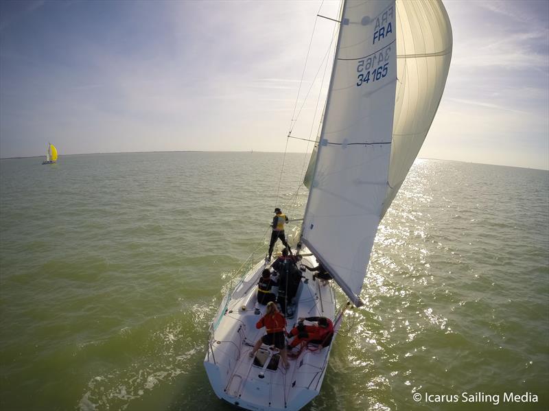 34th Student Yachting World Cup day 6 photo copyright Icarus Sailing Media taken at Société des Régates Rochelaises and featuring the Grand Surprise class