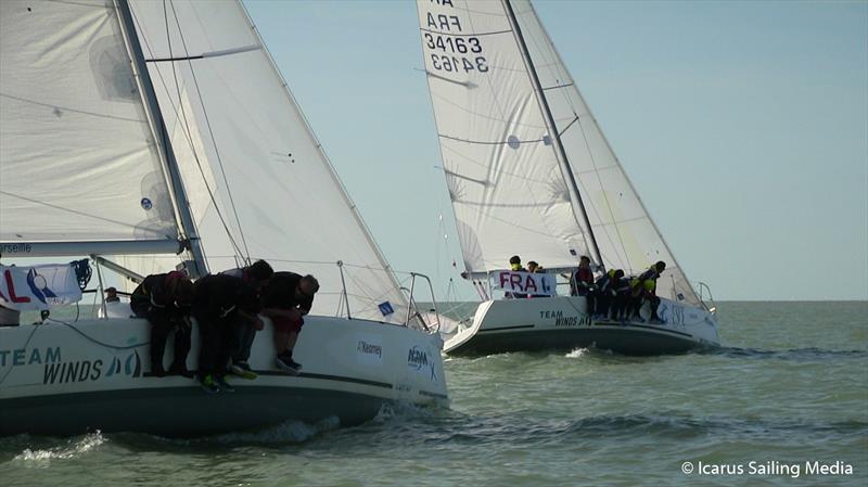 34th Student Yachting World Cup day 6 photo copyright Icarus Sailing Media taken at Société des Régates Rochelaises and featuring the Grand Surprise class