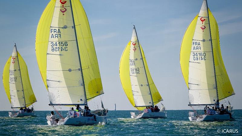 36th Student Yachting World Cup begins at La Rochelle photo copyright Icarus taken at Société des Régates Rochelaises and featuring the Grand Surprise class