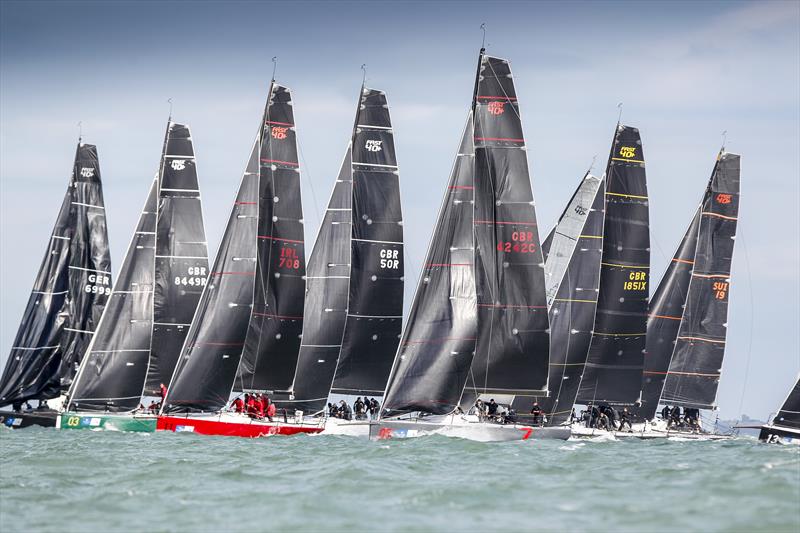 Fast 40+ class racing in the 2016 One Ton Cup photo copyright Paul Wyeth / www.pwpictures.com taken at Royal Southern Yacht Club and featuring the  class