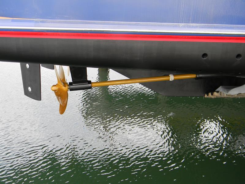 The Big Blue coming out of the water - photo © Propspeed