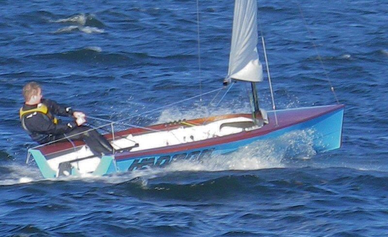 From the outset, the Hadron (and the H2 that would follow) were aimed very much at a more individual approach to single handed sailing photo copyright Keith Callaghan taken at  and featuring the Hadron class