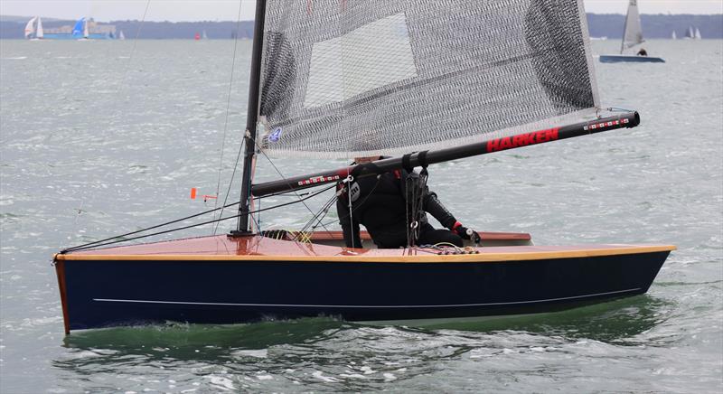 Jules Hines and his Hadron H1 during the Hadron H2 Solent Trophy at Warsash - photo © Keith Callaghan