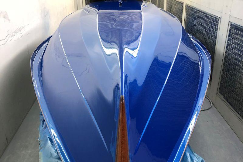 Home build of a Hadron H1 singlehanded dinghy - stage 7 - photo © Aindriu McCormack