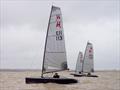 Dave Barker (113) Robin Parsons (135) and Andrew McGaw during the Walton & Frinton YC Hadron H2 open © Keith Callaghan