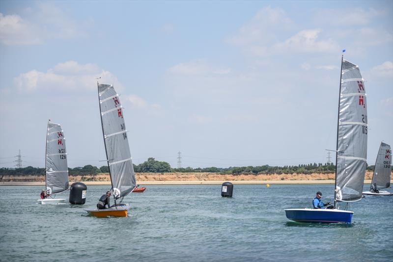 Hadron H2s at Warsash photo copyright Close Hauled Photography taken at Warsash Sailing Club and featuring the Hadron H2 class