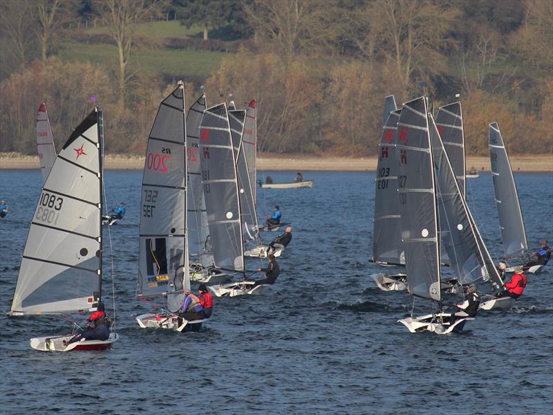 Hadron H2 Inlands at Draycote photo copyright Keith Callaghan taken at Draycote Water Sailing Club and featuring the Hadron H2 class