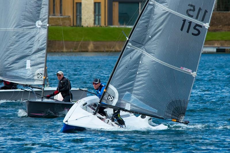 Hadron H2 Midland Championship at South Cerney photo copyright Dave Whittle taken at South Cerney Sailing Club and featuring the Hadron H2 class