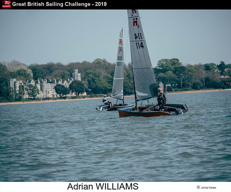 Weston Grand Slam 2019 photo copyright Jonny Howe taken at Weston Sailing Club and featuring the Hadron H2 class