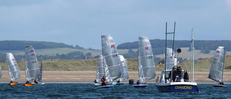 The last run in race 4 on day 2 of the Hadron H2 National Championship at Arun photo copyright Keith Callaghan taken at Arun Yacht Club and featuring the Hadron H2 class