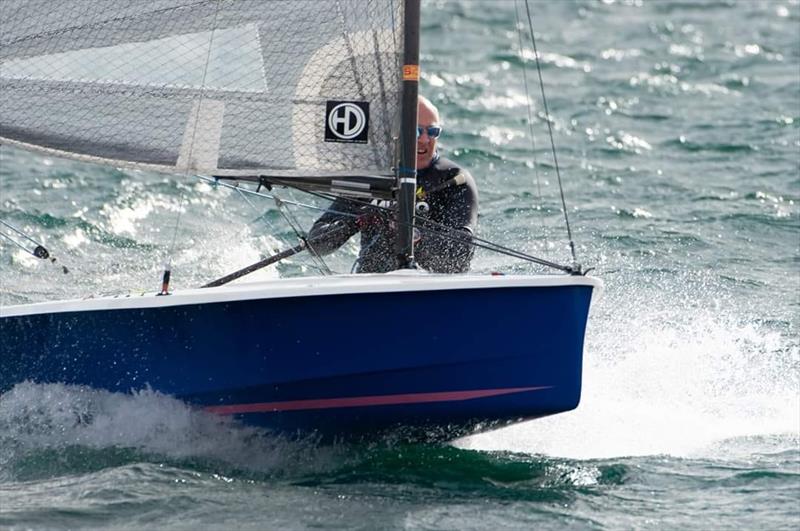 Club racing at Burghfield Sailing Club photo copyright Richard Leftley taken at Burghfield Sailing Club and featuring the Hadron H2 class