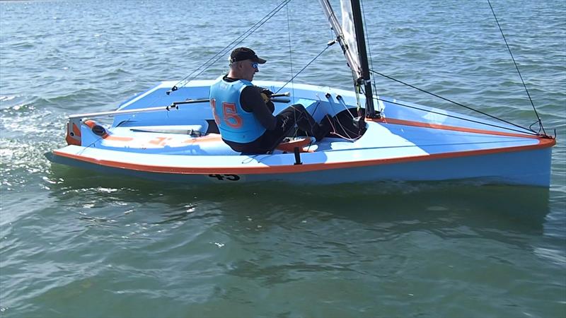 Richard Leftley wins the Hadron H2 Open at Itchenor photo copyright Keith Callaghan taken at Itchenor Sailing Club and featuring the Hadron H2 class