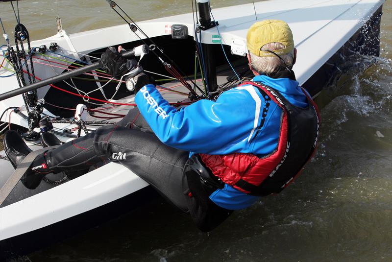 Day 1 of the Hadron H2 Nationals at Herne Bay photo copyright Nick Champion / www.championmarinephotography.co.uk taken at Herne Bay Sailing Club and featuring the Hadron H2 class