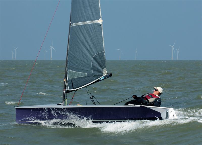 Day 1 of the Hadron H2 Nationals at Herne Bay photo copyright Nick Champion / www.championmarinephotography.co.uk taken at Herne Bay Sailing Club and featuring the Hadron H2 class