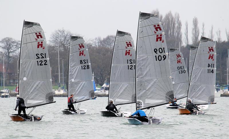 Hadron H2 open meeting at Chichester photo copyright Keith Callaghan taken at Chichester Yacht Club and featuring the Hadron H2 class