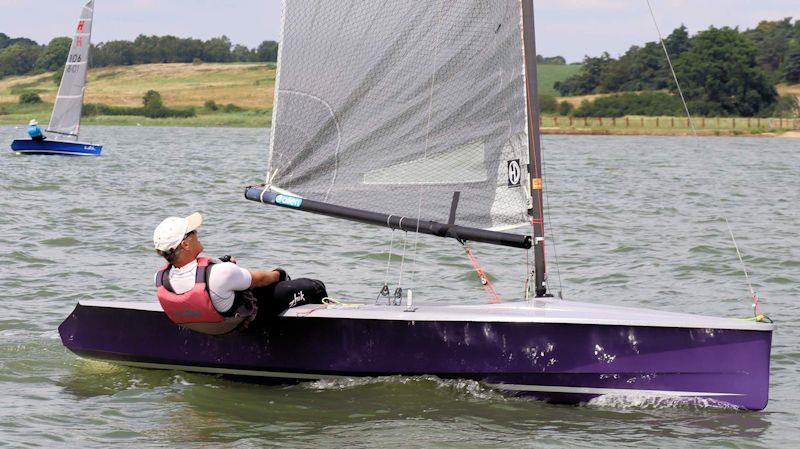 Robin Parsons (of the home club) wins the first ever Hadron H2 open meeting at Deben YC - photo © Keith Callaghan