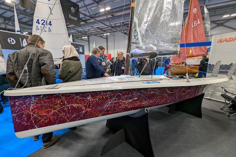 Hadron H2 class at the RYA Dinghy & Watersports Show 2022 photo copyright Mark Jardine / YachtsandYachting.com taken at RYA Dinghy Show and featuring the Hadron H2 class