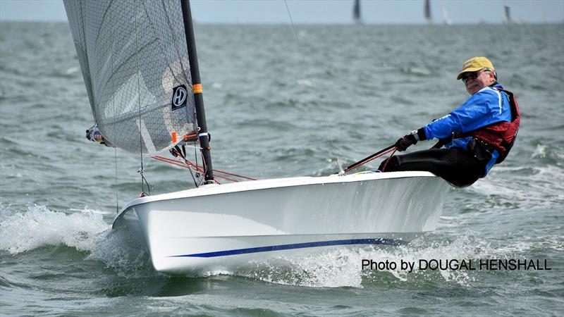 Ian Dawson during the Hadron H2 Nationals 2022 photo copyright David Henshall taken at Royal Torbay Yacht Club and featuring the Hadron H2 class