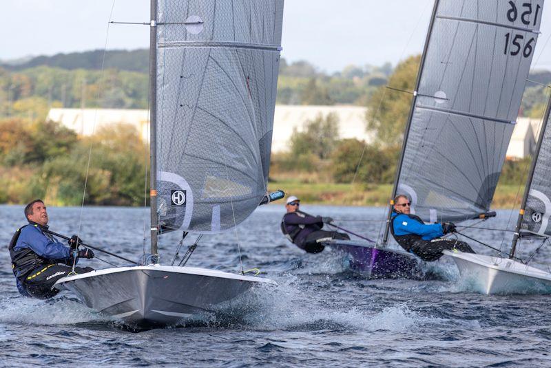 Close racing with Tim Gavin leading the group - Hadron H2 Inlands at Notts County photo copyright David Eberlin taken at Notts County Sailing Club and featuring the Hadron H2 class