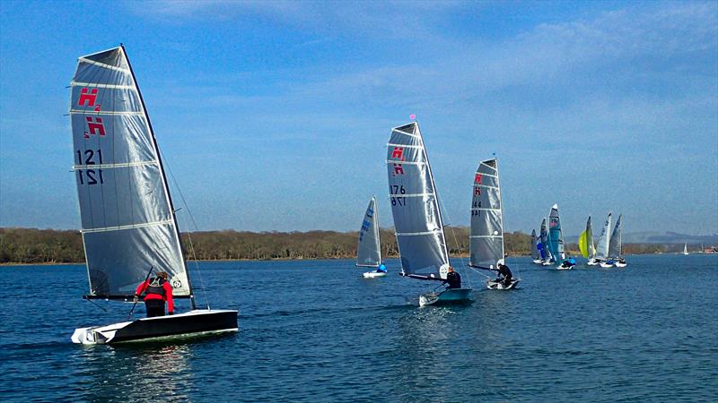 Chichester Yacht Club Snowflake Series 2024 Day 2 photo copyright Chris Hodge taken at Chichester Yacht Club and featuring the Hadron H2 class