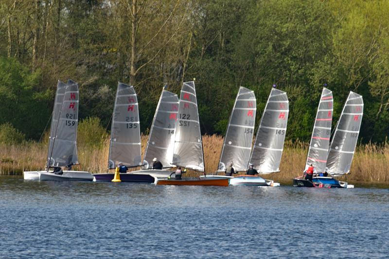H2 Open at Bowmoor photo copyright David Fewings taken at Bowmoor Sailing Club and featuring the Hadron H2 class