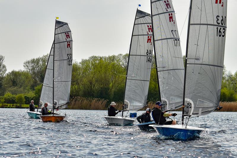 H2 Open at Bowmoor photo copyright David Fewings taken at Bowmoor Sailing Club and featuring the Hadron H2 class