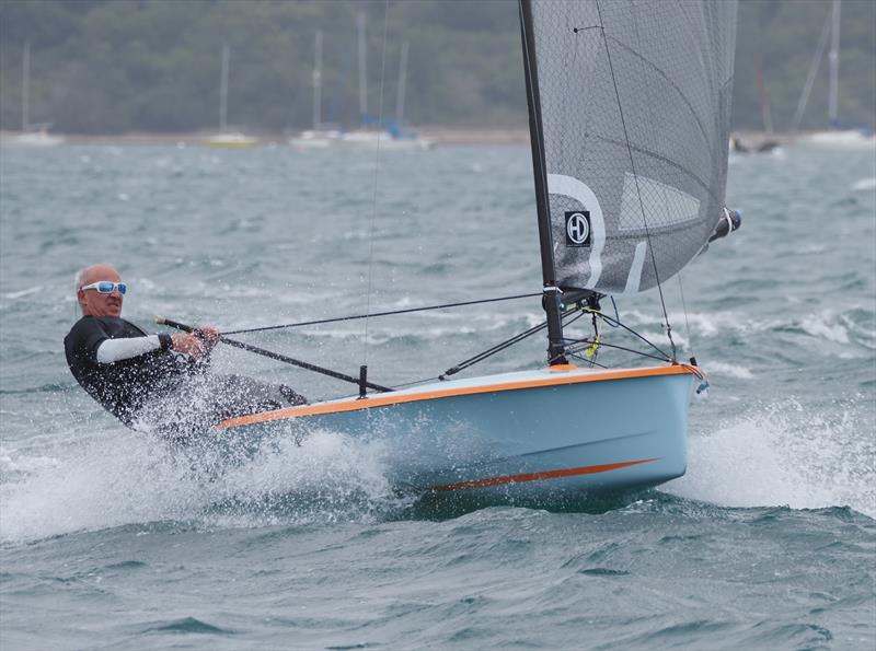 Richard Leftley is in second place after day 2 of the Harken Hadron H2 Nationals at the WPNSA - photo © David Henshall