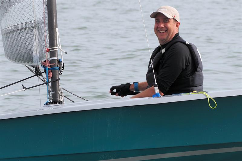 Tim Garvins has the biggest (and most consistent) smile - Kayospruce H2 Travellers Trophy at Warsash - photo © David Henshall