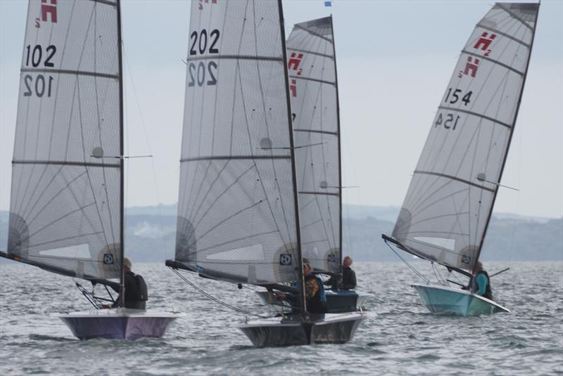 Ten years between 101 and 202, nothing between them on the water - Kayospruce H2 Travellers Trophy at Warsash - photo © David Henshall