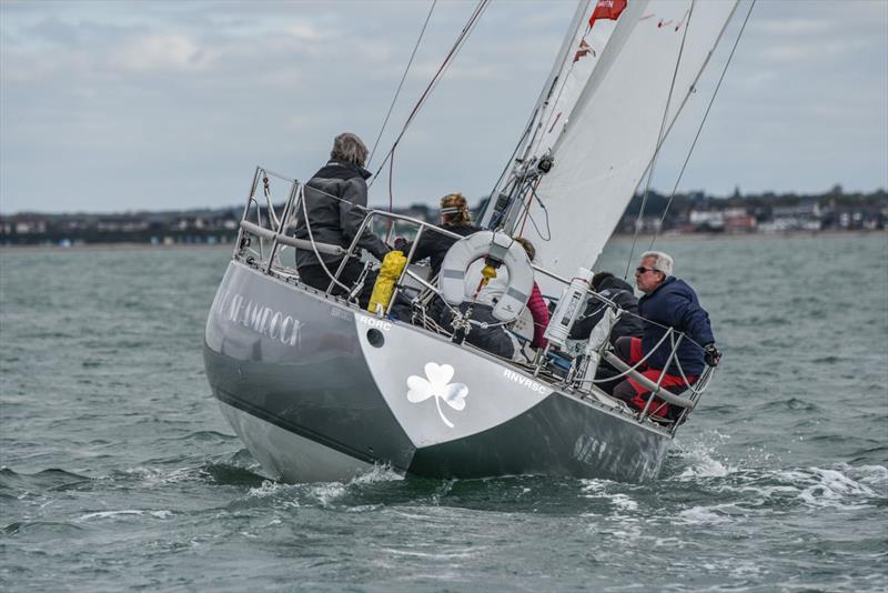Stuart Greenfield will be racing his Ron Holland Half Tonner Silver Shamrock Two Handed photo copyright Warsash Spring Series taken at Royal Ocean Racing Club and featuring the Half Tonner class