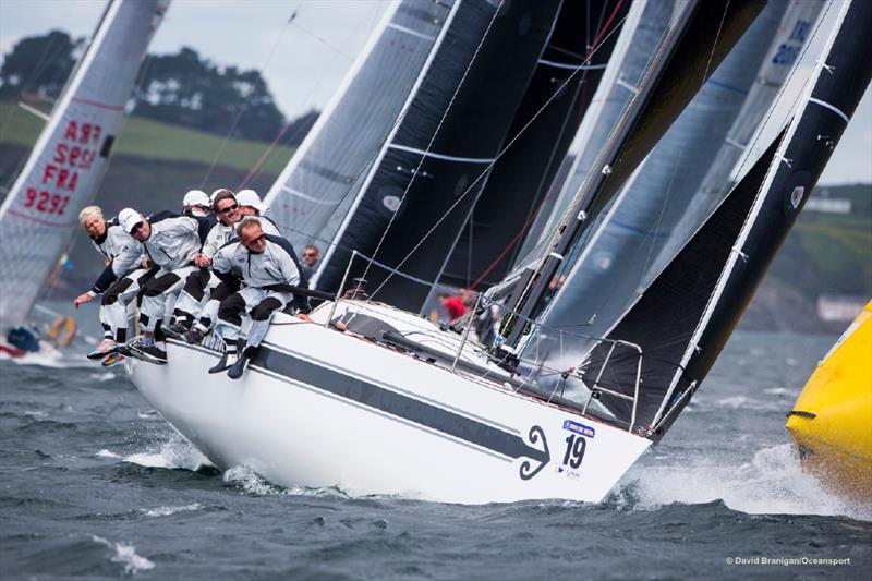 Euro Car Parks Half Ton Classics Cup at Kinsale day 2 photo copyright David Branigan / Oceansport taken at Kinsale Yacht Club and featuring the Half Tonner class