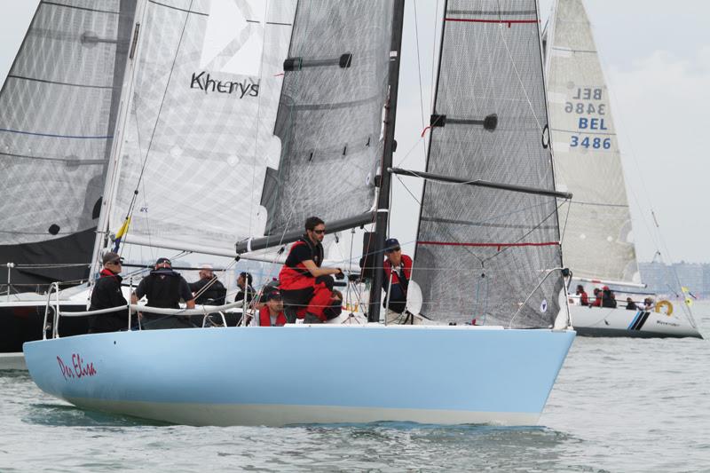 Per Elisa on her way to race one victory - 2018 Half Ton Classics Cup - Day 1 - photo © Fiona Brown