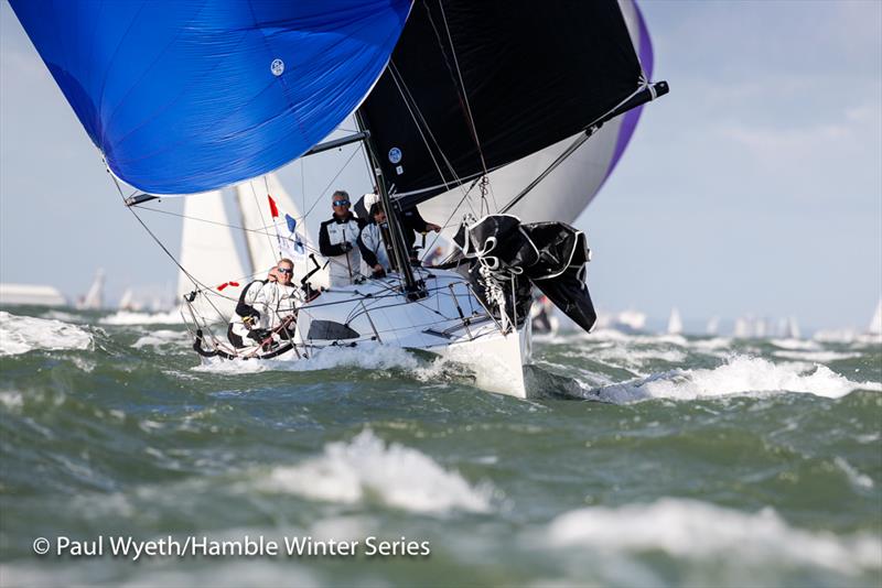 Swuzzlebubble - Autumn IRC Championships during week 1 of the HYS Hamble Winter Series photo copyright Paul Wyeth / www.pwpictures.com taken at Hamble River Sailing Club and featuring the Half Tonner class